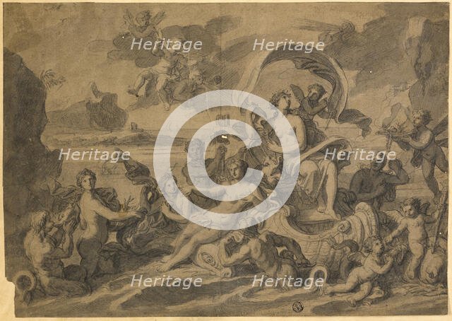 Triumph of Amphitrite, n.d. Creator: Francois Verdier.