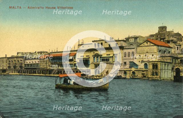 'Malta - Admirality House Vittoriosa', c1918-c1939. Creator: Unknown.