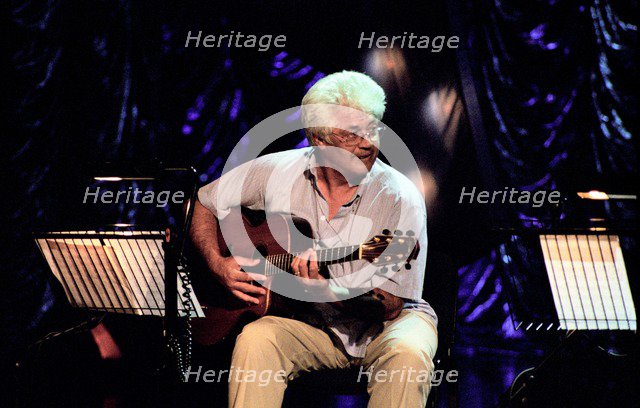 Larry Coryell, Brecon Jazz Festival, August 2004. Artist: Brian O'Connor.