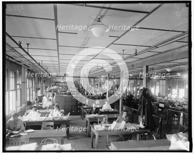 Supply Personnel, between 1910 and 1920. Creator: Harris & Ewing.