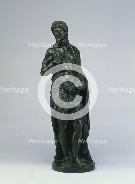 Saint John the Baptist, late 1500s. Creator: Angelo de Rossi (Italian); Giuseppe de Levis (Italian, 1605).