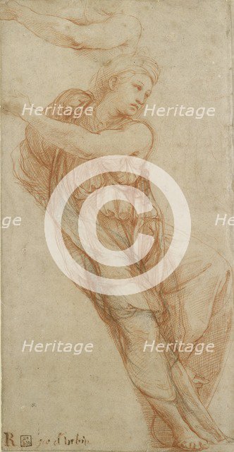 The Phrygian Sibyl, early 16th century. Artist: Raphael.