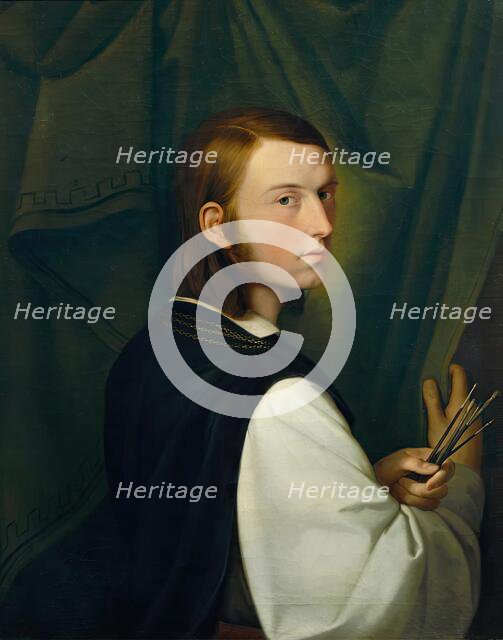 Self-portrait, 1820. Creator: Johann Scheffer von Leonhardshoff.