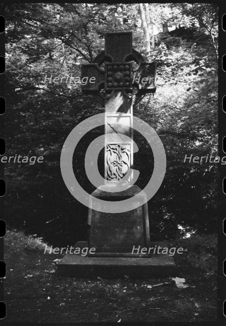 Memorial cross, Haydon, Northumberland, c1955-c1980. Creator: Ursula Clark.