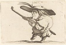 The Lute Player, c. 1622. Creator: Jacques Callot.