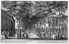 Marylebone Gardens, Marylebone, London, 1761. Artist: Anon
