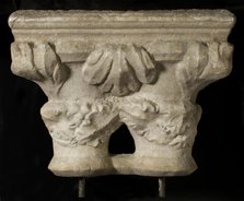 Double Column, French, 13th-14th century. Creator: Unknown.