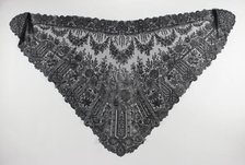 Shawl, French, 1860-70. Creator: Unknown.