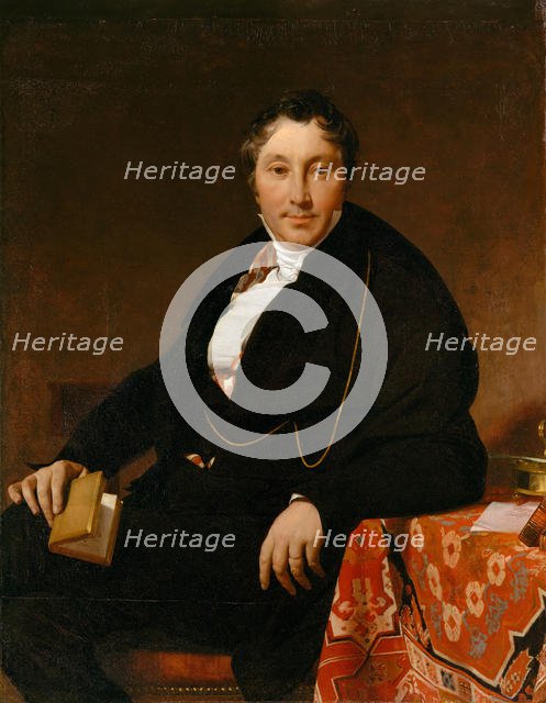 Jacques-Louis Leblanc (1774-1846), 1823. Creator: Jean-Auguste-Dominique Ingres.