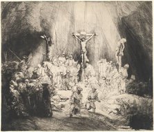 Christ Crucified between the Two Thieves (The Three Crosses), 1653. Creator: Rembrandt Harmensz van Rijn.