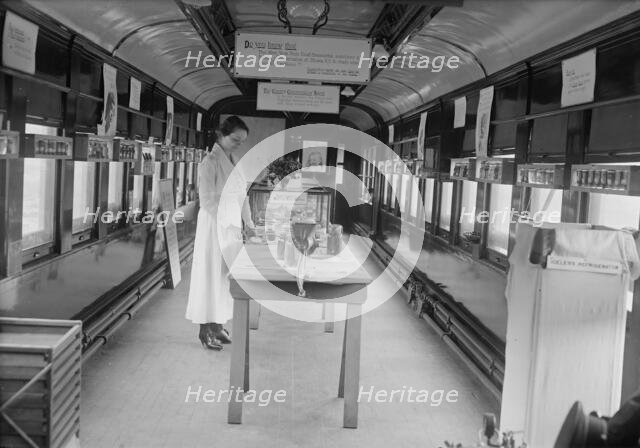 L.I.R.R. Food Train, 1918. Creator: Bain News Service.