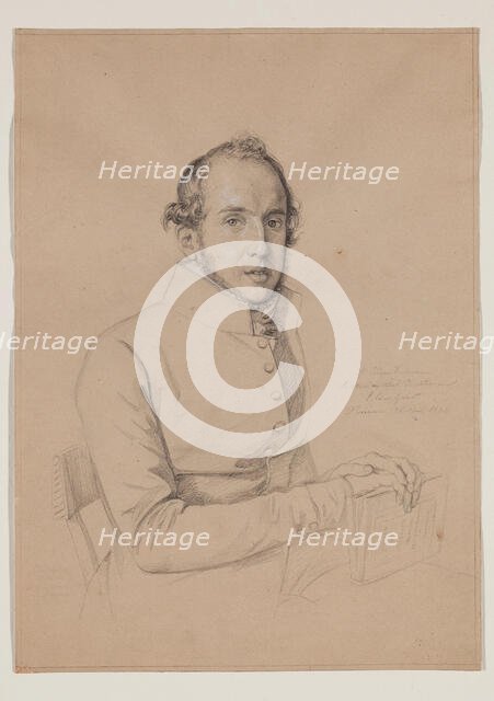 Henry Theodore Tuckerman, between 1811 and 1880. Creator: Paul Cesaire Gariot.
