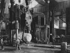 Steel production, Krupp factory, Essen, Germany, World War I, 1917. Artist: Unknown