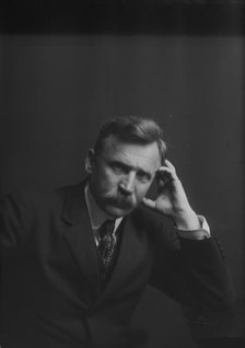 Colonel S.S. McClure, portrait photograph, ca. 1911. Creator: Arnold Genthe.