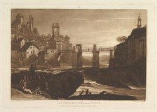 Lauffenbourgh on the Rhine (Liber Studiorum, part VI, plate 31), January 1, 1811. Creator: JMW Turner.