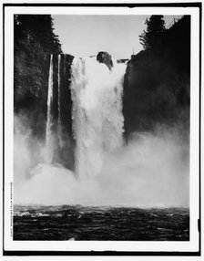 Snoqualmie Falls, Washington, between 1890 and 1901. Creator: Unknown.