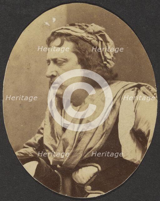 Portrait of a Man in Costume, late 19th century. Creator: Unknown.