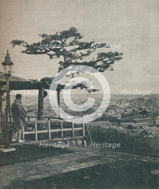 Overlooking modern Tokyo, the capital of Japan, 1907. Artist: Unknown.