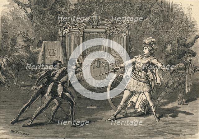 'Scene from the Covent Garden Pantomime', 1878. Creator: David Henry Friston.