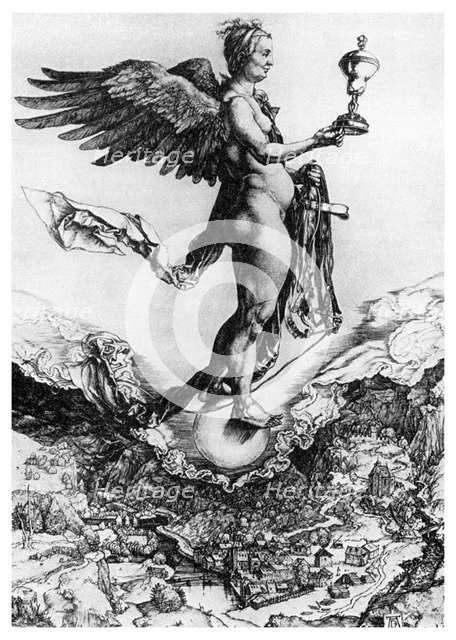 'Nemesis or Good Fortune', c1502 (1956). Artist: Unknown