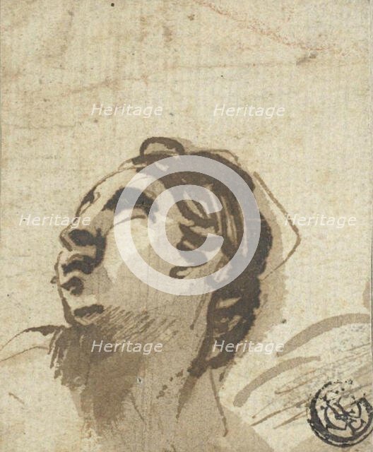 Head, n.d. Creator: Pier Francesco Mola.