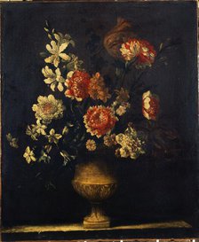 Vase of flowers, between 1601 and 1700. Creator: Unknown.