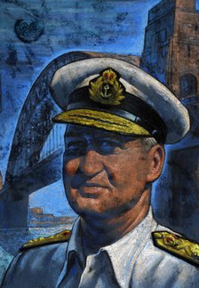 Admiral Sir Bruce Fraser, 1st Baron Fraser of North Cape, c1943. Creators: Central Office of Information, Unknown.