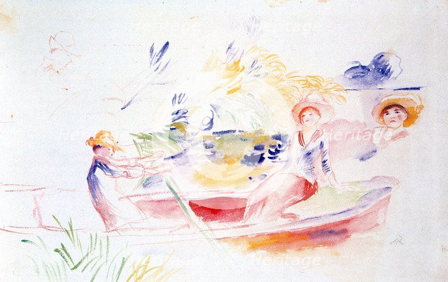 'On the Riverbank', 20th Century. Artist: Pierre-Auguste Renoir