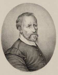 Portrait of the composer Giovanni Pierluigi da Palestrina (1526-1594), 1818. Creator: Winter, Heinrich Eduard von (1788-1825).
