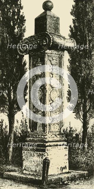 "The Column of the French," Ravenna, Erected to the Memory of Gaston De Foix', 1890.   Creator: Unknown.
