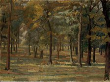 Richmond Park, 1914. Artist: Spencer Gore.