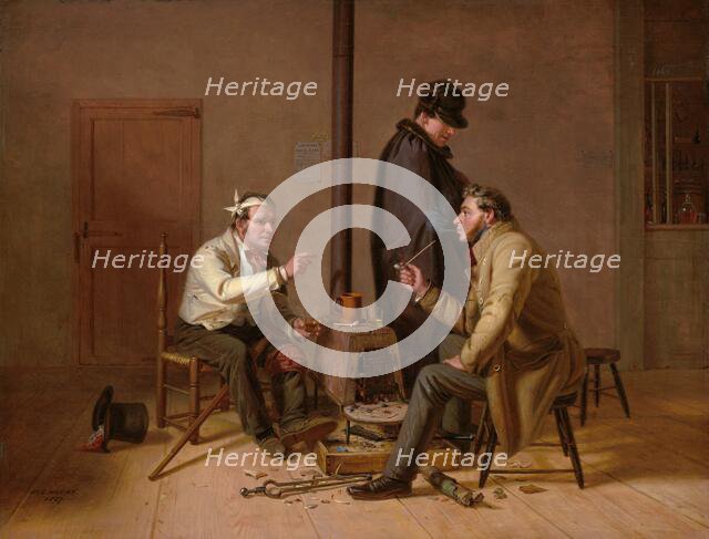 The Tough Story - Scene in a Country Tavern, 1837. Creator: William Sidney Mount.