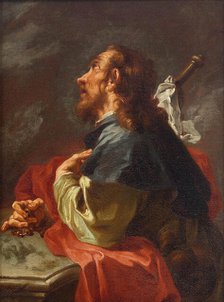 Apostle Saint James the Great. Creator: Pittoni, Giovan Battista (1687-1767).