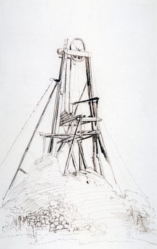 'A Colliery Winding Engine', c1864-1930.          Artist: Anna Lea Merritt