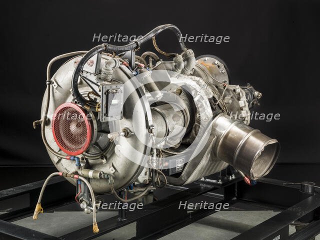 Boeing T50-BO-8A (502-10VC) Turboshaft Engine, ca. 1950s. Creator: Boeing Aircraft Co..