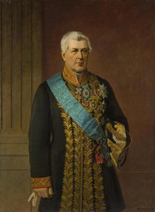 Portrait of Count Viktor Nikitich Panin (1801-1874), Minister of Justice, 1875.