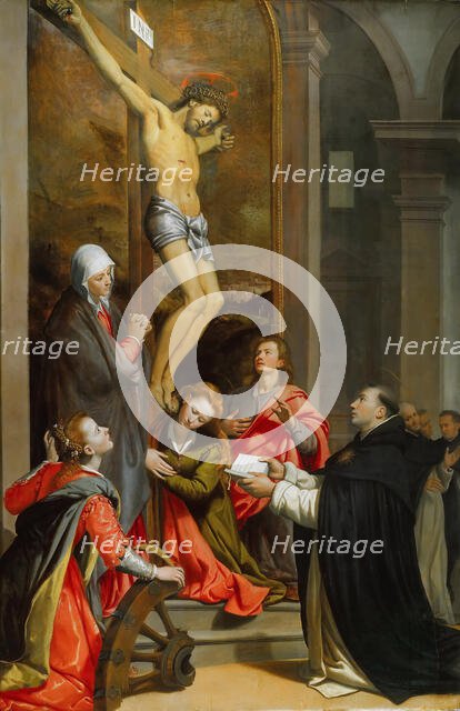 Vision of Saint Thomas Aquinas, 1593. Creator: Santi di Tito (1536-1603).