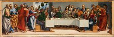 Christ in the house of the Pharisee Simon, c.1489. Creator: Signorelli, Luca (around 1441-1523).