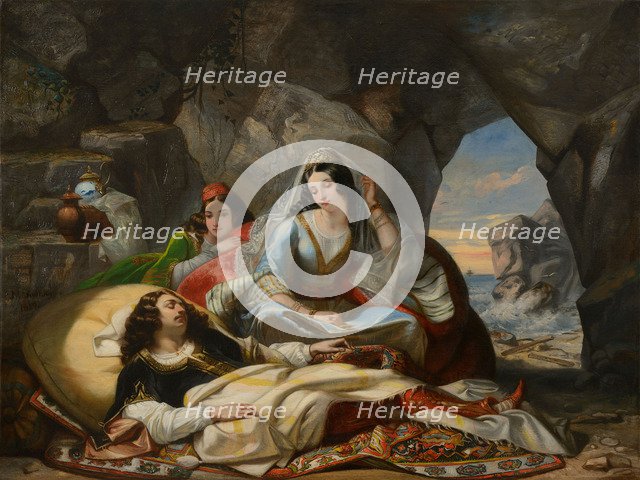 The Finding of Don Juan by Haidee.