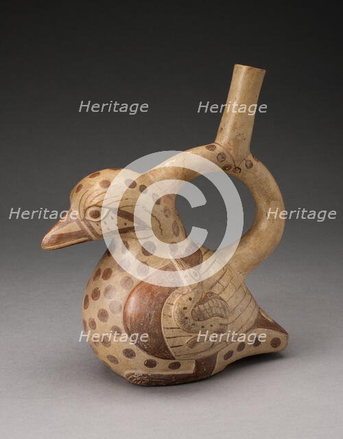 Vessel in the Shape of a Bird, 100 B.C./A.D. 500. Creator: Unknown.