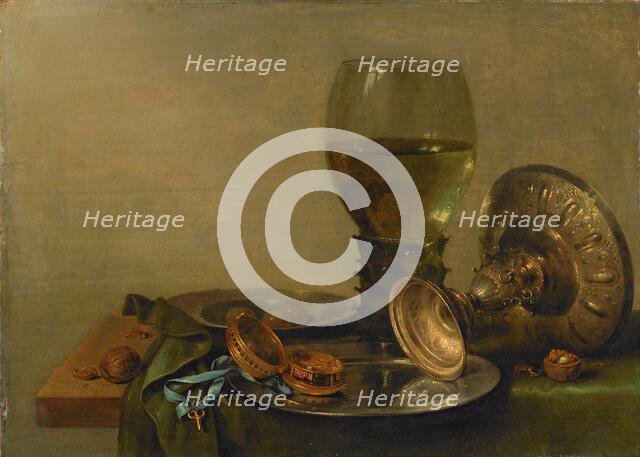 Still Life with a Silver Tazza, 1630. Creator: Willem Claesz Heda.