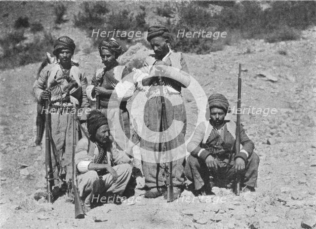'Kurds of Shaykh Sadik's 'Army'', c1906-1913, (1915). Creator: Mark Sykes.