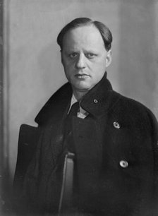 Mr. Philip Moller [sic], portrait photograph, 1919 Mar. 6. Creator: Arnold Genthe.