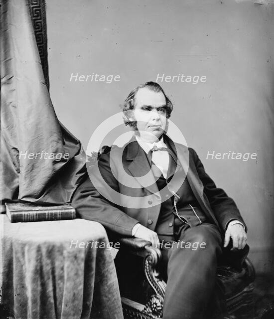 Eliakim Hastings Moore of Ohio, between 1860 and 1875. Creator: Unknown.