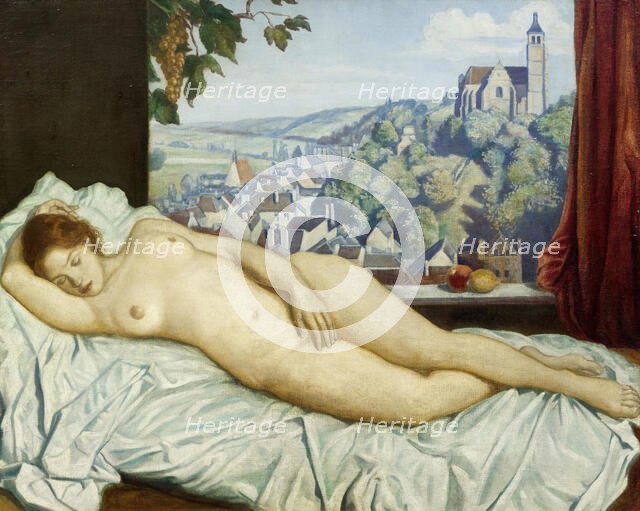 Le Repos à Tonnerre, 1904. Creator: Bernard, Émile (1868-1941).