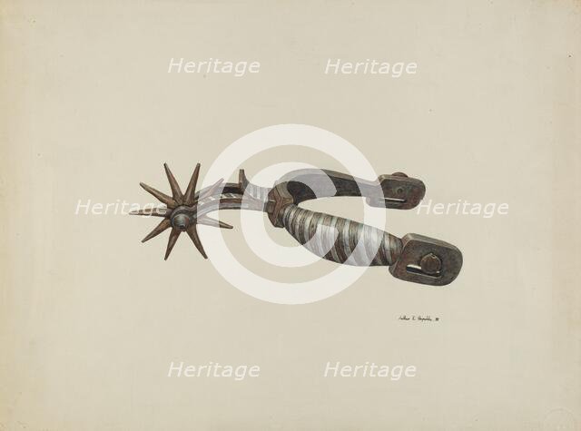 Spur, c. 1939. Creator: Arthur P. Reynolds.