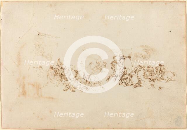 The Cavalry Combat. Creator: Stefano della Bella.