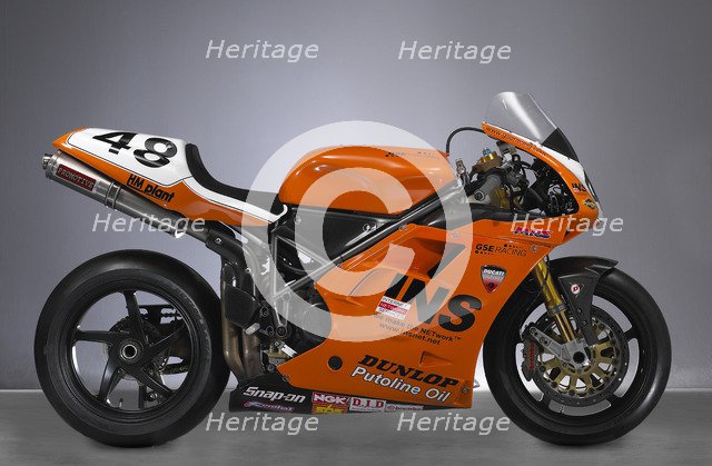 2000 & 2001 Ducati racing bike Artist: Unknown.