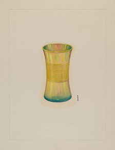 Table Glass, c. 1940. Creator: Emilio Zito.