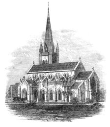 Memorial church at Futteygurh, India, 1864. Creator: Unknown.